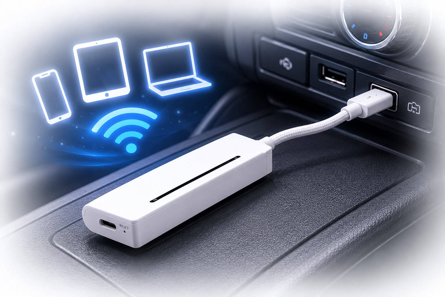 クルマの中が、
動く[car]
Wi-Fiスポットに。
